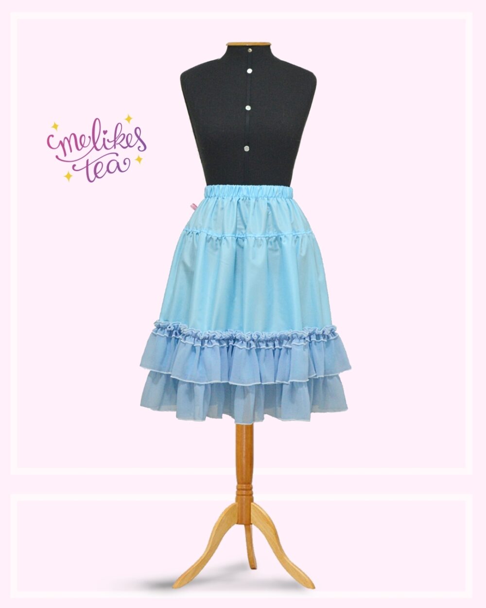 MeLikesTea chiffon underskirt