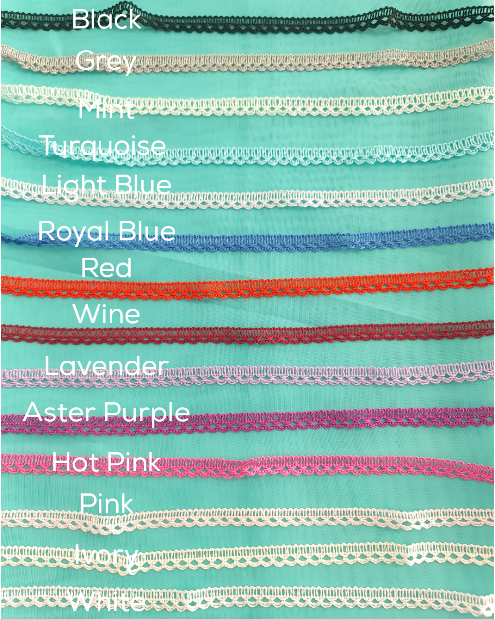 Turquoise voile