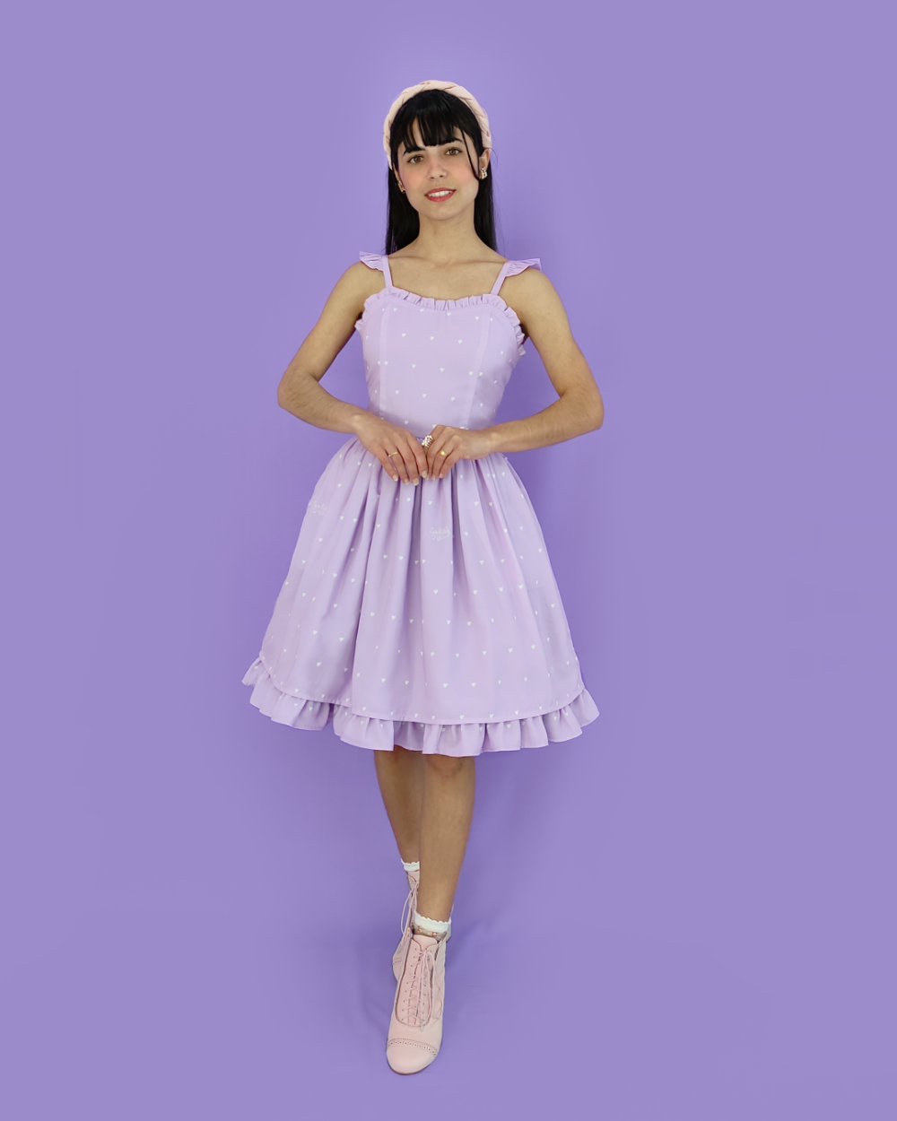 MeLikesTea Antique Love dress - Lavender
