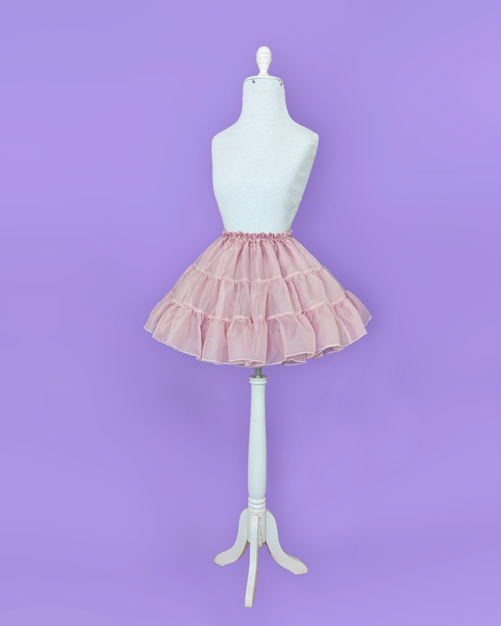 Mauve A-line Petticoat by MeLikesTea