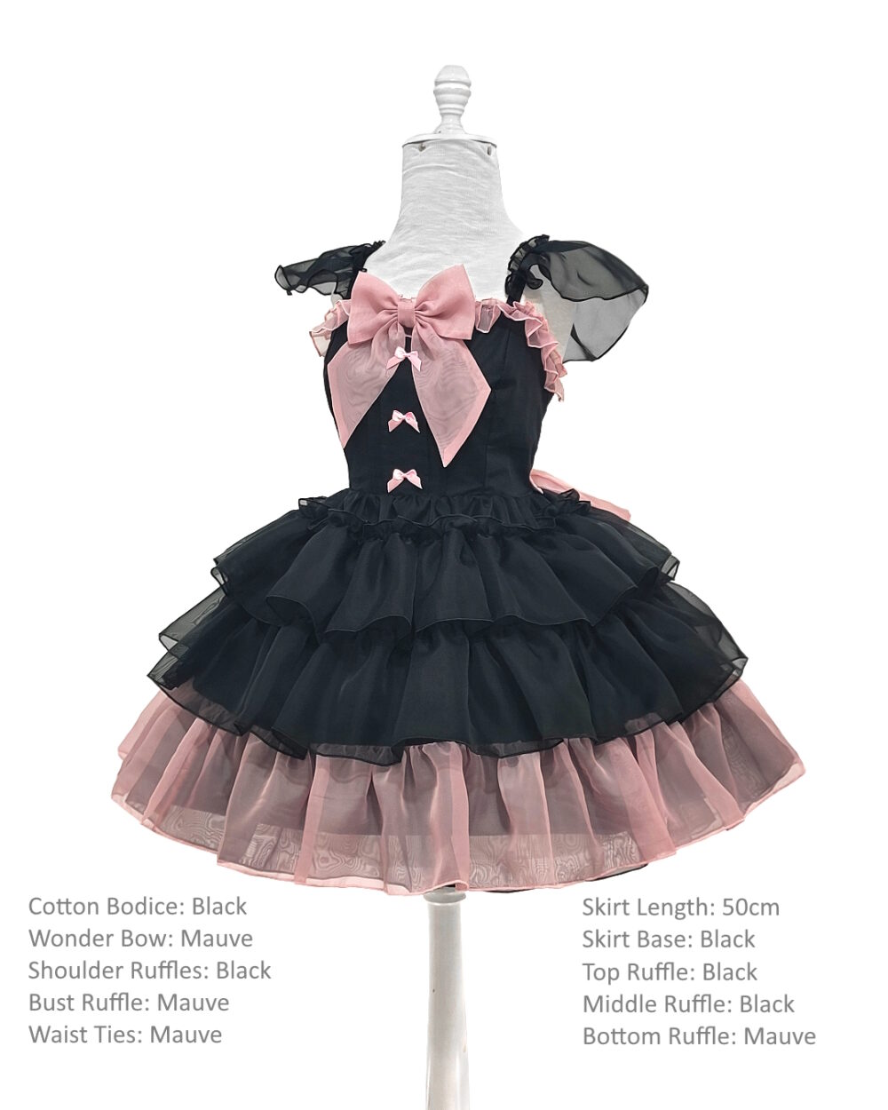 Gothic Lolita Ruffled dress by MeLikesTea Hybrid Poofy Dress