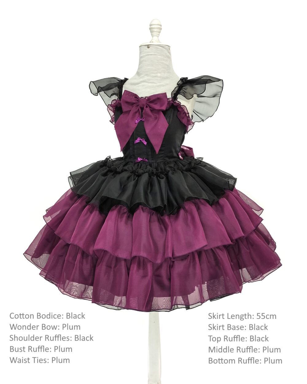Gothic Lolita Ruffled dress by MeLikesTea Hybrid Poofy Dress