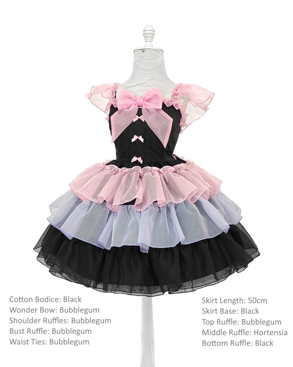 Gothic Lolita Ruffled dress by MeLikesTea Hybrid Poofy Dress