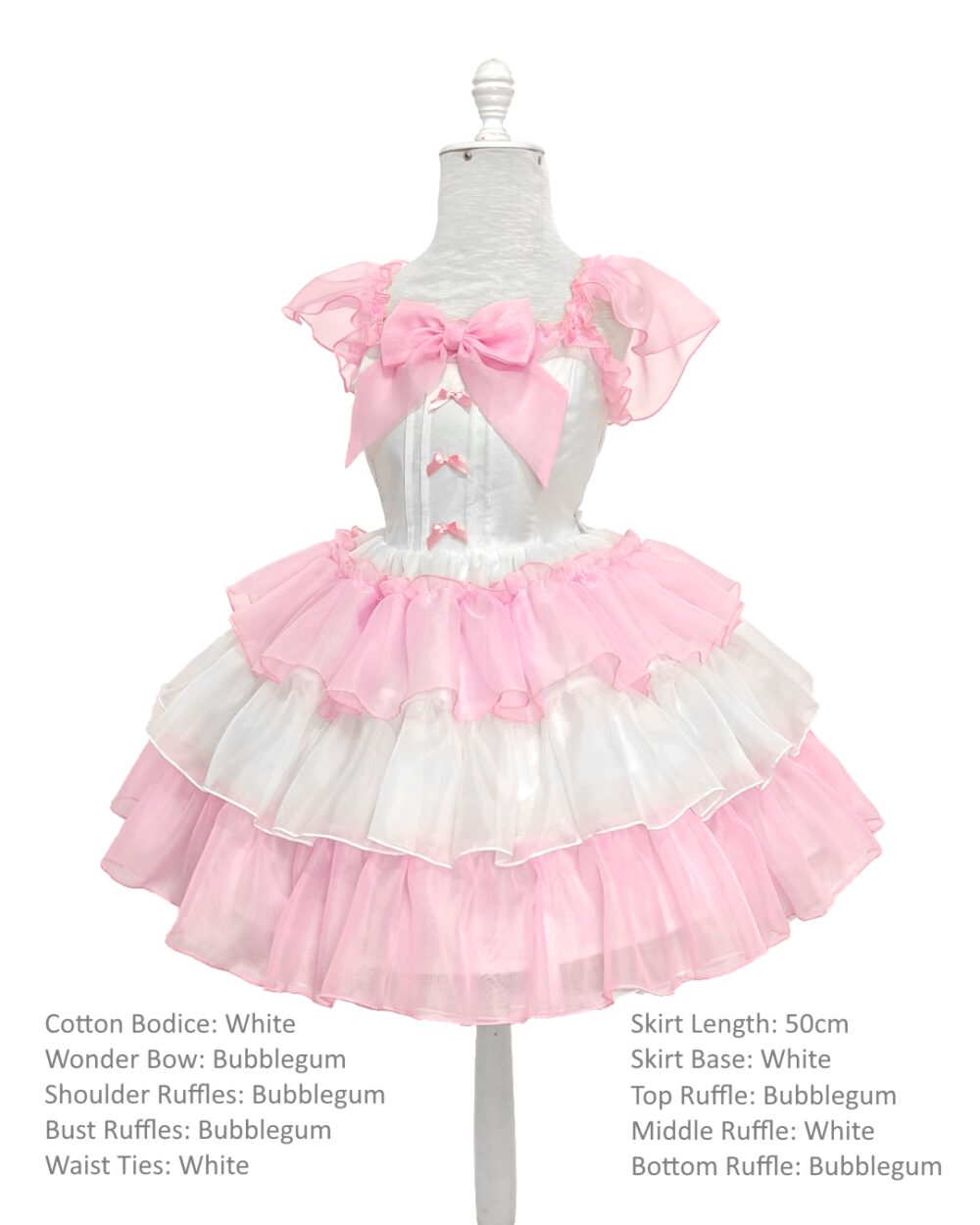sweet Lolita Ruffled dress by MeLikesTea Hybrid Poofy Dress