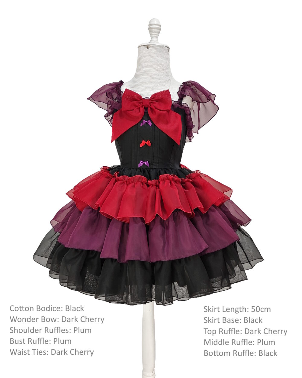 Gothic Lolita dress by MeLikesTea Hybrid Poofy Dress