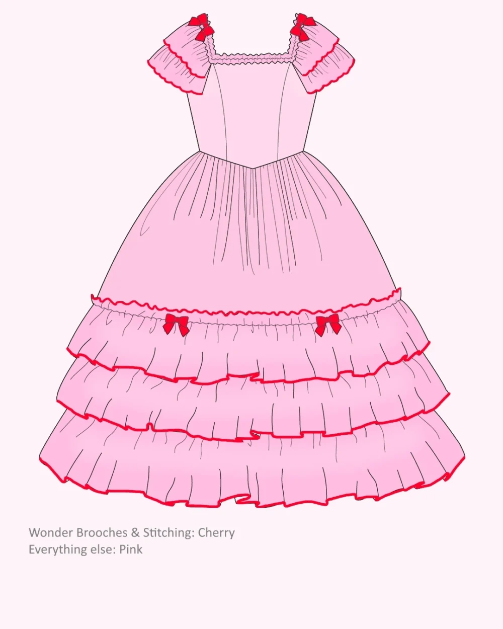 Hybrid Poofy Gown by MeLikesTea