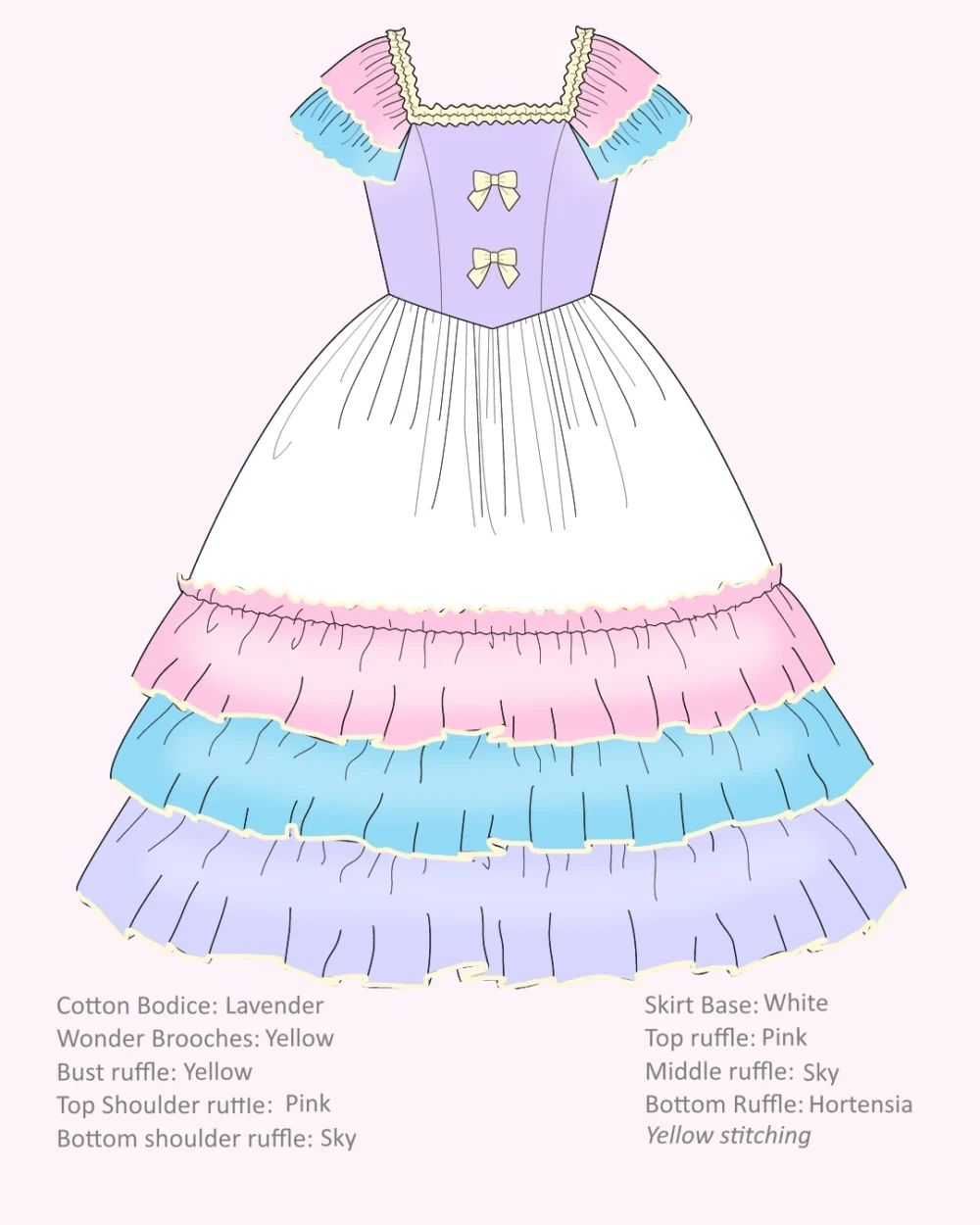 Hybrid Poofy Gown by MeLikesTea