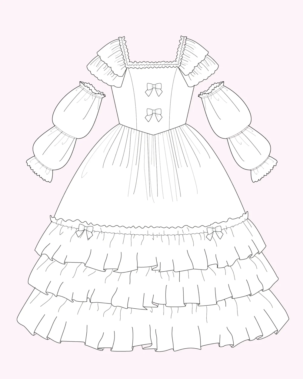 Hybrid Poofy Gown