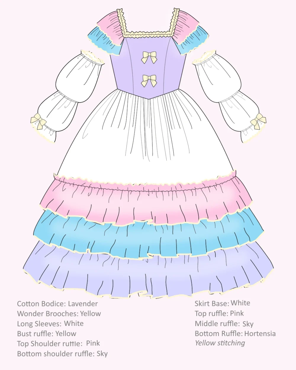 Hybrid Poofy Gown by MeLikesTea