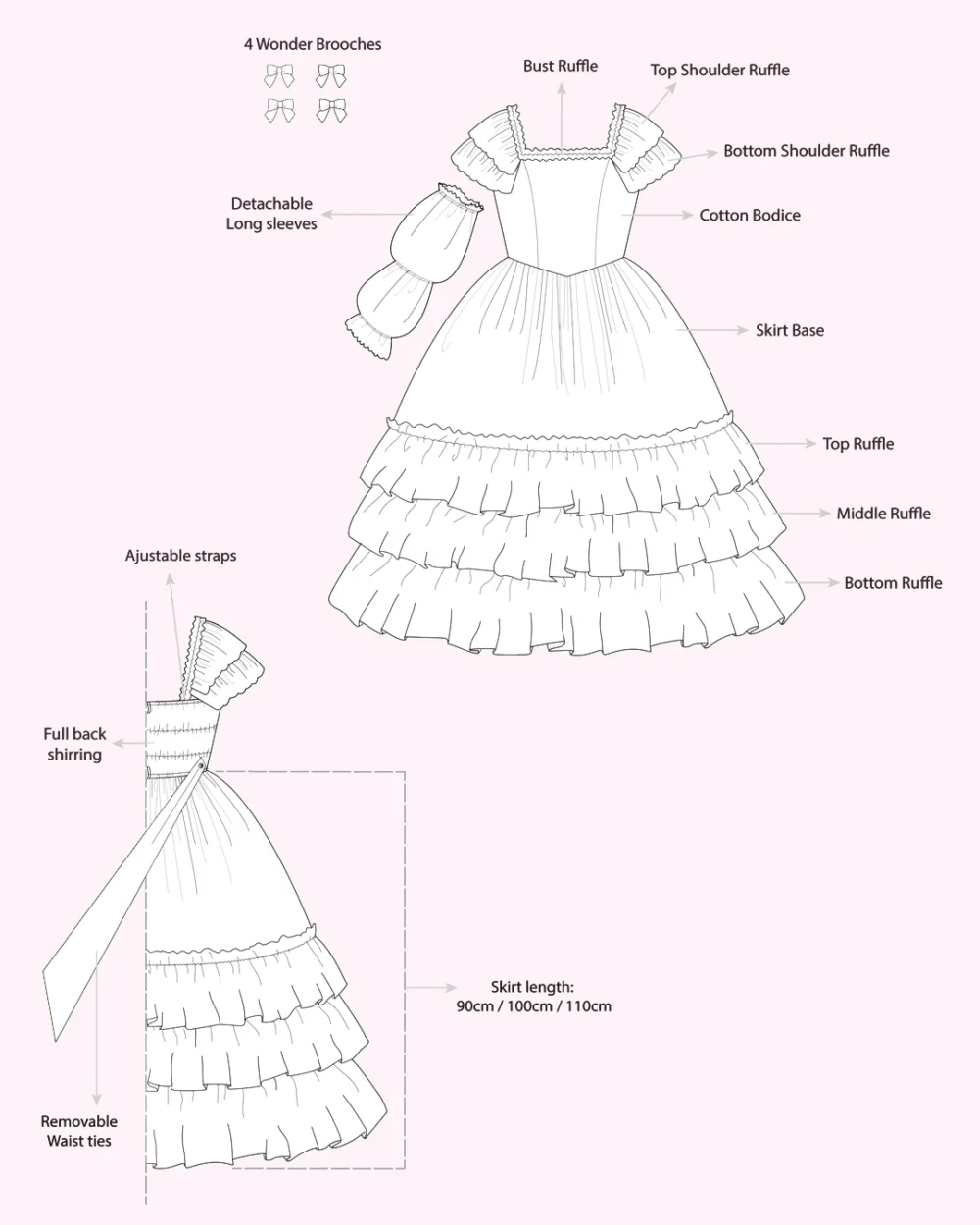 Hybrid Poofy Gown by MeLikesTea