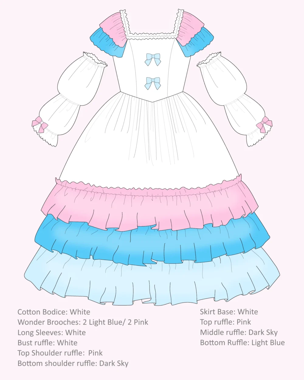 Hybrid Poofy Gown by MeLikesTea