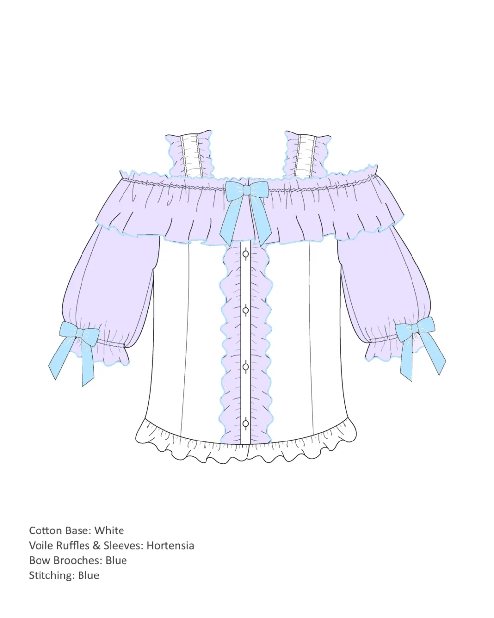 Summer Dream Blouse - Half Sleeve - Image 3